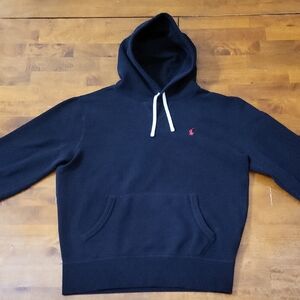 Polo By Ralph Lauren Black Hoodie with Red Logo/ Size Men's Small